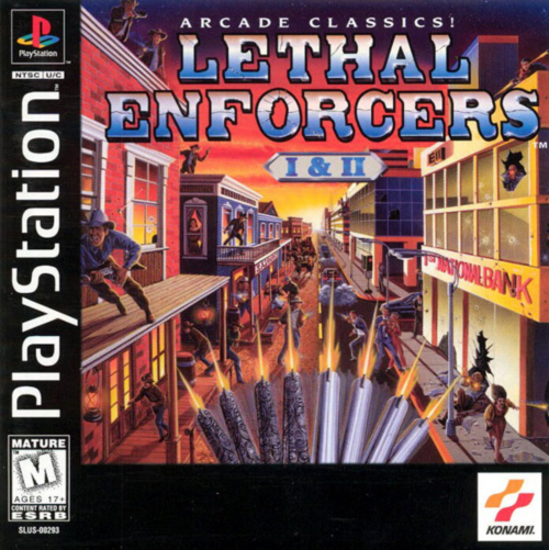 Lethal Enforcers I and II (USA) Cover